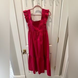 O.P.T Maxi open back dress.